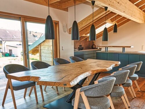 Eiche Monolith Esstisch Loft WK 1